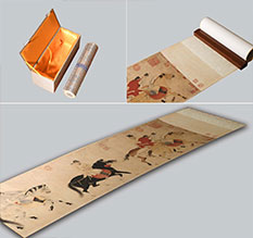 类乌齐馆藏书画复制博物馆书画复制服务